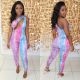 SC Sexy Sleeveless One Shoulder Bodycon Jumpsuit BS-1112