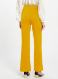 SC Elegant High Waist Back Zipper Long Pants YS-8180