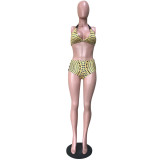 SC Sexy 3Pcs Swimwear Bikini Sets With Long Cloak OD-8258