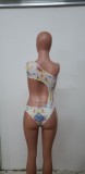 SC Snake Skin Print Bodysuit And Pants 2 Piece Sets CHY-1216