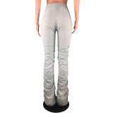 SC Solid Stacked Holes Long Sweatpants SMD-2024-2