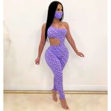 SC Sexy Tight Bodysuit + Pants Suit  (including mask) OSM-4114