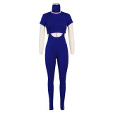 SC Sexy Crop Top Suspender Pants Two Piece Sets With Mask ZSD-0298