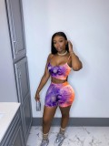 SC Sexy Printed Cami Top And Shorts Two Piece Sets LDS-3230
