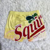 SC Sexy Printed Bodycon Mini Shorts SHD-9312