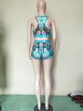 SC Sexy Printed Tank Top And Shorts 2 Piece Sets BN-B9231