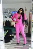 SC Plus Size 5XL Casual Printed Tracksuit 2 Piece Sets BMF-025