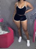 SC Sexy Velvet Cami Tops And Shorts 2 Piece Sets LSD-8784