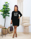SC Fashion Casual Home Letter Print Dress BS-1231