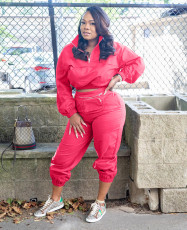 SC Casual Tracksuit Long Sleeve Two Piece Suits TK-6128