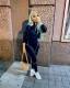 SC Plus Size Casual Sports Long Sleeve 2 Piece Sets NYF-8026