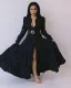 SC Casual Long Sleeve Big Swing Maxi Dress Without Belt SFY-184
