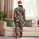 SC Plus Size 5XL Tight Long Sleeve Christmas Jumpsuit OSIF-20881-1