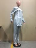 SC Casual Long Sleeve Plush Two Piece Pants Set OD-8412