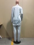 SC Casual Long Sleeve Plush Two Piece Pants Set OD-8412