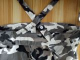 SC Camo Print Cross Straps Suspender Jumpsuits LSL-6122