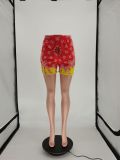 SC Casual Loose Printed Shorts SMF-8074