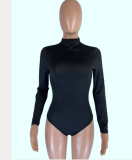 SC Casual Solid Long Sleeve Bodysuit+Pants 2 Piece Sets LM-8218