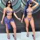 SC Sexy Printed Swimwear Bikinis 3 Piece Sets ORY-5184