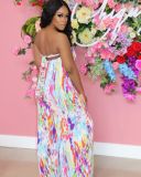 SC Sexy Off Shoulder Strapless Tube Jumpsuits BDF-8060