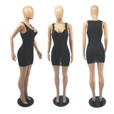SC Sexy Sleeveless Slim Mini Dress FOSF-8066