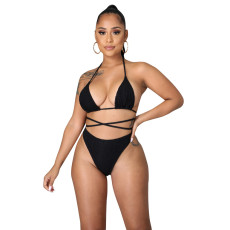 SC Plus Size Sexy Lace Swimsuit Three Piece Set LSL-6426