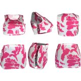 SC Tie Dye Tank Top Mini Skirt 2 Piece Sets LM-8233