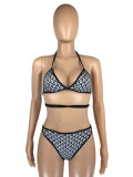 SC Sexy Printed Swimsuit Bikinis 2 Piece Sets LM-8232
