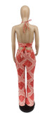 SC Sexy Printed Strappy Two Piece Pant Sets WSYF-5820