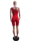 SC Fashion Casual Sports Home Solid Color Rompers SHA-6233