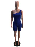 SC Fashion Casual Sports Home Solid Color Rompers SHA-6233