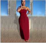 SC Sexy Off Shoulder High Waist Maxi Tube Dress KSN-8083