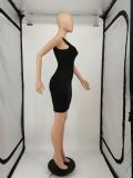 SC Casual Solid Sleeveless Mini Dress SMF-8094