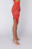 SC Paisley Print Drawstring Cami Top Mini Skirt 2 Piece Sets XYF-9099