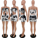 SC Sexy Printed Tube Top And Shorts 2 Piece Sets ANNF-6079