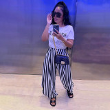 SC Casual Printed T Shirt And Pants 2 Piece Sets SFY-MM003