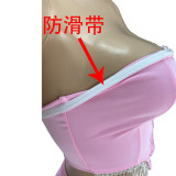 SC Sexy Tassel Off Shoulder Strapless 2 Piece Skirt Sets LDS-3280