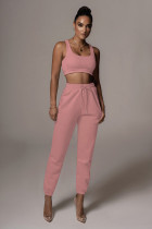 SC Solid Color Casual Vest And Pants Two Piece Sets YH-5225