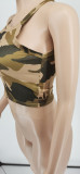 SC Sexy Camo Printed Sleeveless Slim Vest Top WSYF-5863