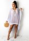 SC Casual Mesh See-through Beach Smock YS-8807