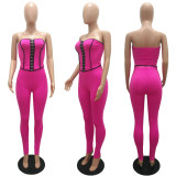 SC Sexy Tube Top And Pants Two Piece Sets MAE-2098