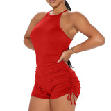 Summer Fashion Solid Color Sleeveless Rompers ME-S848