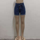 SC Plus Size Fashion All-match Slim Denim Shorts HSF-2423