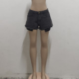 SC Casual Loose Denim Jeans Shorts HSF-2430