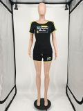 SC Casual Sports T Shirt And Shorts 2 Piece Sets XMF-067