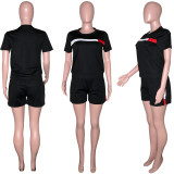 SC Casual Sports T Shirt And Shorts 2 Piece Sets SH-390166