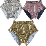 SC Sexy Bright Ruffled Night Club Mini Shorts FSL-160
