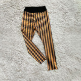 SC Sexy Printed Stretch Tight Pants YH-5235