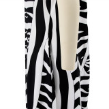 SC Plus Size Printed Sleeveless Sling Maxi Dress BMF-078