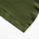 SC Plus Size Solid Long Sleeve Blouse And Pants 2 Piece Sets HNIF-051
